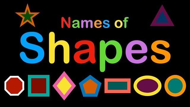 Names of shapes for kids - shape recognition for babies, toddlers, preschoolers, and kindergarten Names of shapes for kids - shape recognition for babies, toddlers, preschoolers, and kindergarten