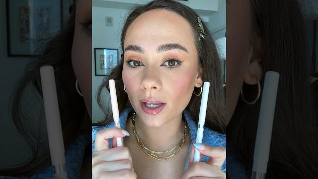 Nude vs white eyeliner Nude vs white eyeliner