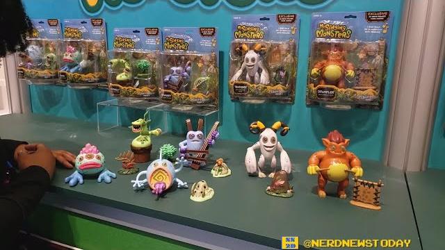"my singing monsters" series 2 figure reveal - toy fair 2020 "my singing monsters" series 2 figure reveal - toy fair 2020