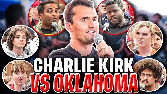 Charlie kirk vs oklahoma state university Charlie kirk vs oklahoma state university