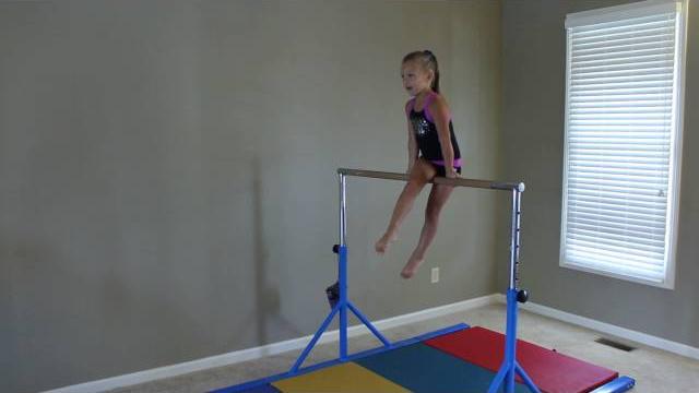 Brynn's level 2 gymnastics bar routine Brynn's level 2 gymnastics bar routine