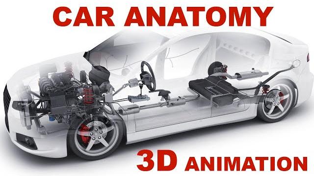 Сar anatomy: the basics / how cars work? (3d animation) Сar anatomy: the basics / how cars work? (3d animation)