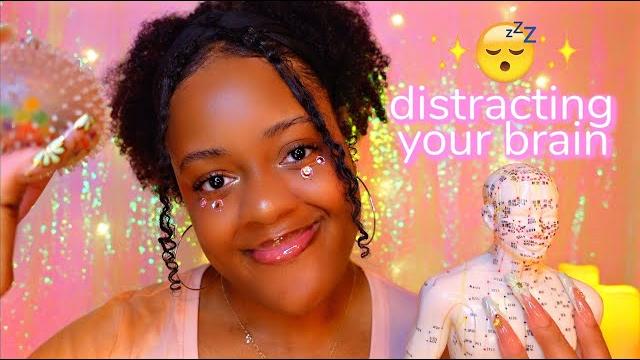 Asmr to distract your brain until you fall asleep Asmr to distract your brain until you fall asleep