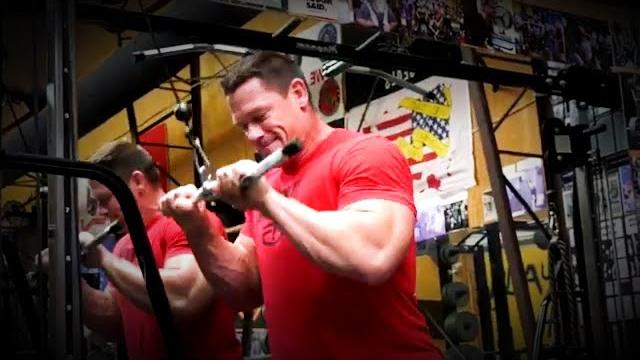 John cena's sleeve-busting arm routine 2025 John cena's sleeve-busting arm routine 2025