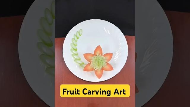 What to do when green onions bloom? carrots to make a chinese plate decoration of carrot flowers # What to do when green onions bloom? carrots to make a chinese plate decoration of carrot flowers #