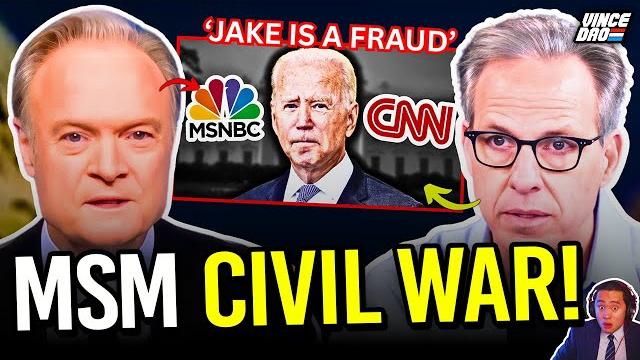 杰克·塔珀和拜登掩盖丑闻引发媒体内战,msnbc 在直播中攻击 cnn 杰克·塔珀和拜登掩盖丑闻引发媒体内战,msnbc 在直播中攻击 cnn
