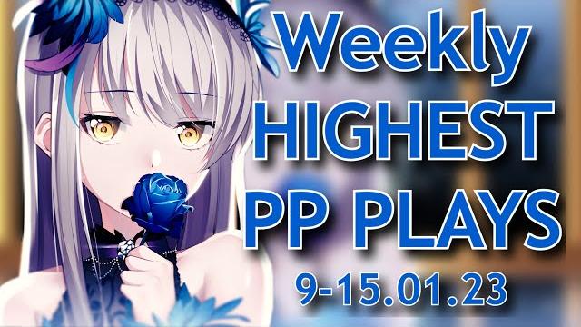 Weekly highest pp plays 9-15.01.2023 akolibed vs lifeline "the battle for the top 2 global" Weekly highest pp plays 9-15.01.2023 akolibed vs lifeline "the battle for the top 2 global"