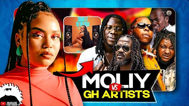 Fake love or genuine support? ghanaian artists are late to the moliy shake it to the max party Fake love or genuine support? ghanaian artists are late to the moliy shake it to the max party