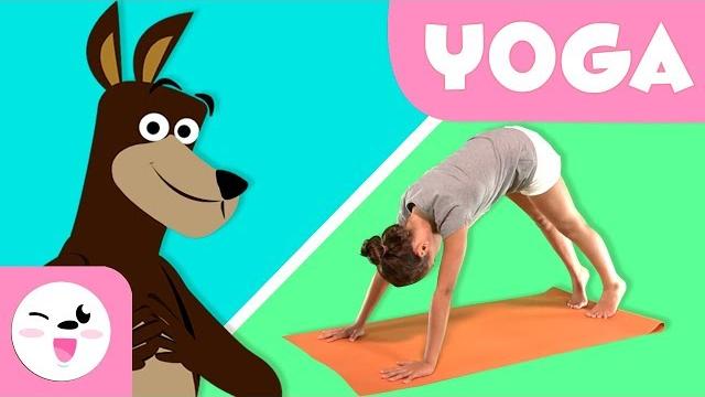 Yoga for kids - the dog pose - yoga practice tutorial Yoga for kids - the dog pose - yoga practice tutorial