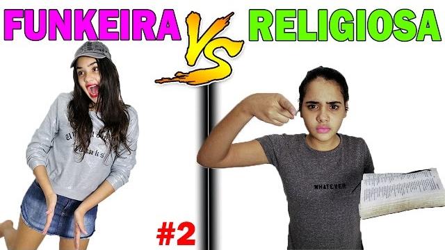 Funkeira vs religiosa na escola Funkeira vs religiosa na escola