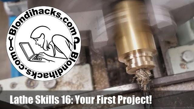 Metal lathe tutorial 16: your first project! Metal lathe tutorial 16: your first project!