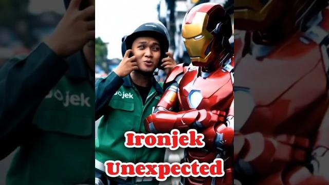 Gojek x iron man: the unexpected duo Gojek x iron man: the unexpected duo