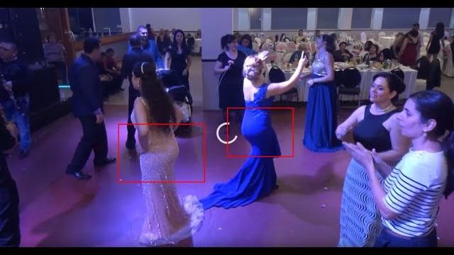 Düğünde muhteşem kalça dansı Düğünde muhteşem kalça dansı
