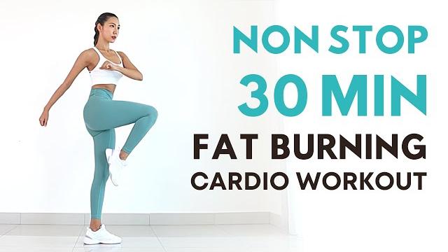 Full body fat burning workout 30 min non-stop cardio workout Full body fat burning workout 30 min non-stop cardio workout