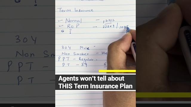 The right term insurance plan #everypaisamatters The right term insurance plan #everypaisamatters