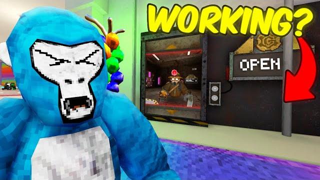 I snuck into the secret elevator in gorilla tag... I snuck into the secret elevator in gorilla tag...