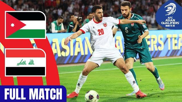 Jordan vs. iraq | full match | afc asian qualifiers™ road to 26 Jordan vs. iraq | full match | afc asian qualifiers™ road to 26