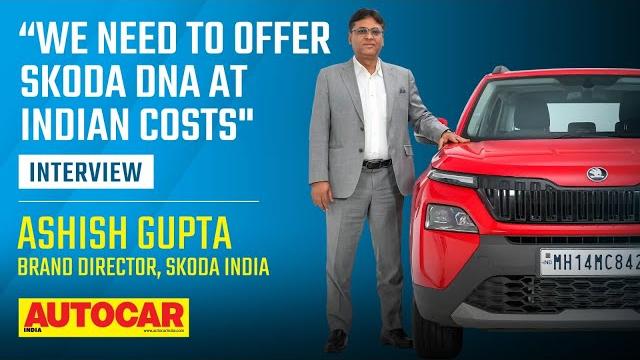Skoda india's new head ashish gupta on the kylaq, future game plan & more | interview| autocar india Skoda india's new head ashish gupta on the kylaq, future game plan & more | interview| autocar india