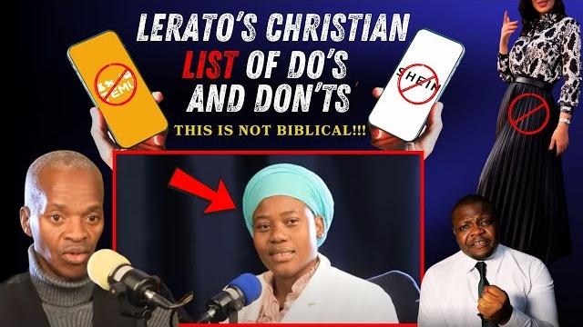 Lerato shasha on brother enigma closing church & new christian law||brother enigma||modesty Lerato shasha on brother enigma closing church & new christian law||brother enigma||modesty
