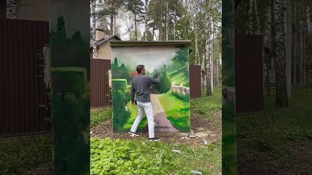 Роспись стен простой урок рисования на стенах Роспись стен простой урок рисования на стенах