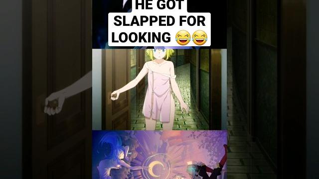 Bell gets slapped for looking #shorts #danmachi #animeamv Bell gets slapped for looking #shorts #danmachi #animeamv