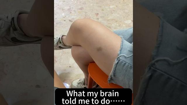 What my brain told me to do!#daily #spanking #funny What my brain told me to do!#daily #spanking #funny