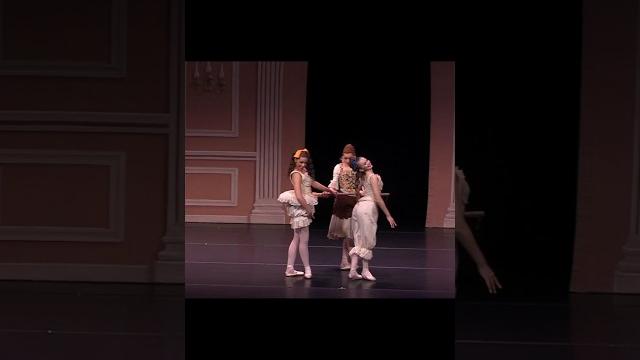 Funny moment with the step sisters from the cinderella ballet Funny moment with the step sisters from the cinderella ballet