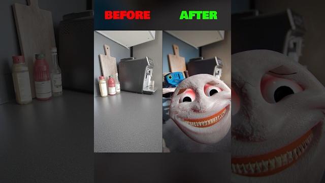 Before vs after: choo choo? Before vs after: choo choo?