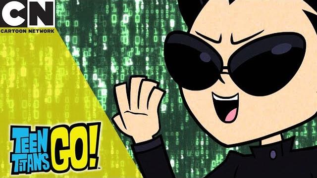 Teen titans go! | entering the matrix | cartoon network Teen titans go! | entering the matrix | cartoon network