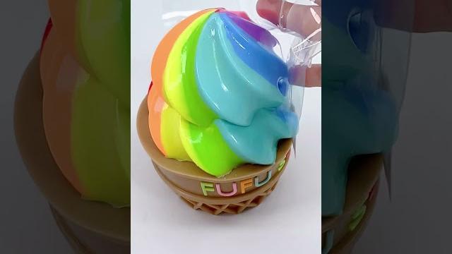 Fufusquishy asmr rainbow ice cream Fufusquishy asmr rainbow ice cream