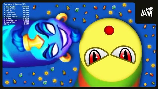Worms zone epic gameplay top 1 | video #519 | slitherio wormate biggest snake io game | lukirazone Worms zone epic gameplay top 1 | video #519 | slitherio wormate biggest snake io game | lukirazone