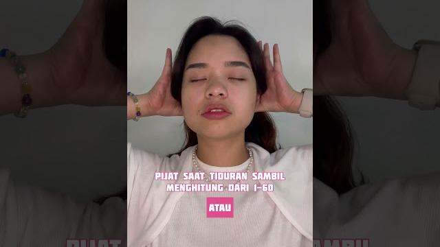 Satu pijatan, tidur terlelap Satu pijatan, tidur terlelap