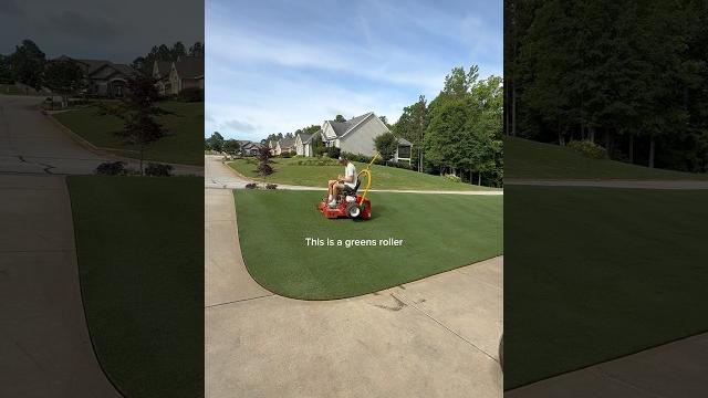 A bump in my lawn hates to see me comin’ ️ A bump in my lawn hates to see me comin’ ️