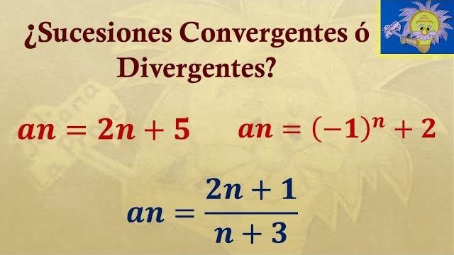 Sucesiones matemáticas: cómo saber si una sucesión es divergente ó convergente | juliana la profe Sucesiones matemáticas: cómo saber si una sucesión es divergente ó convergente | juliana la profe