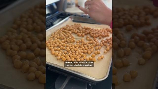 How to make crispy chickpeas in the oven How to make crispy chickpeas in the oven