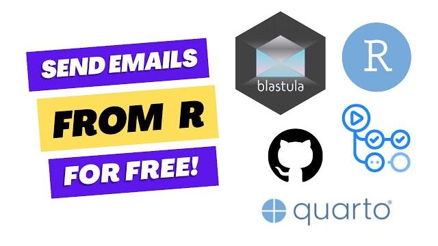 How to send automated emails on a schedule using r for free (blastula, quarto, and github actions) How to send automated emails on a schedule using r for free (blastula, quarto, and github actions)
