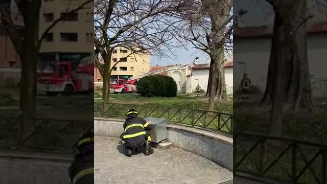 Arcore incendio in via umberto i Arcore incendio in via umberto i