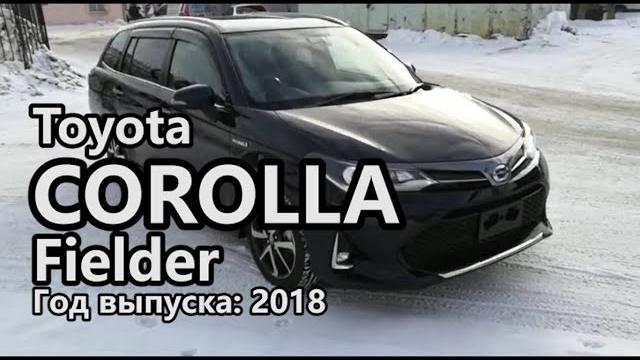 Toyota corolla fielder (тойота филдер), 2018 г.в. без пробега по рф. передан заказчику в омске Toyota corolla fielder (тойота филдер), 2018 г.в. без пробега по рф. передан заказчику в омске