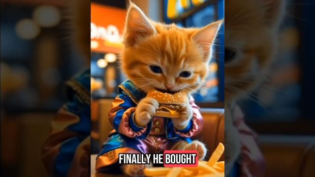 "the lonely meow: bullied for a burger" "the lonely meow: bullied for a burger"