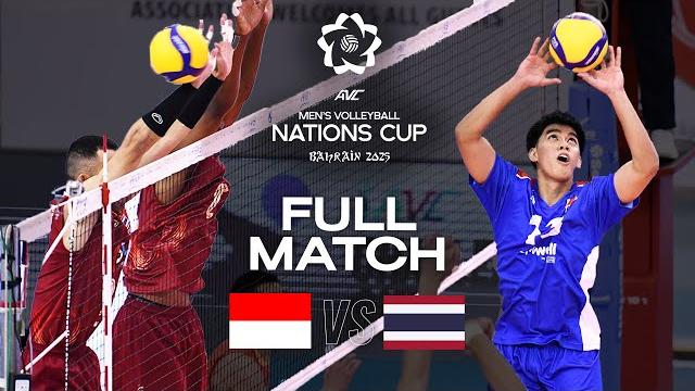 Indonesia vs. thailand - pool play | avc men's nations cup 2025 Indonesia vs. thailand - pool play | avc men's nations cup 2025