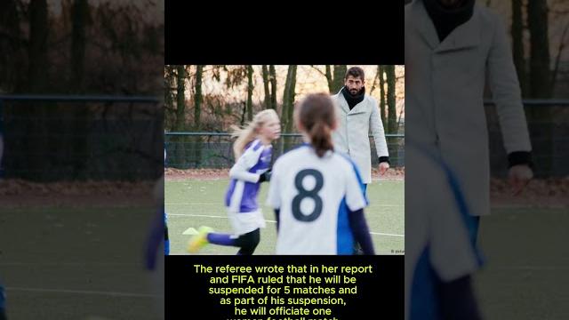 Female referee gives red card to turkish player Female referee gives red card to turkish player