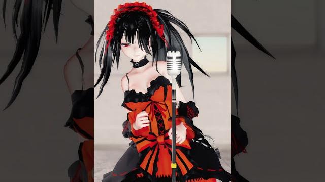 Mmd kurumi never gonna give you up #shorts Mmd kurumi never gonna give you up #shorts