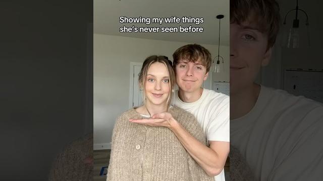 Showing my wife places she's never seen before Showing my wife places she's never seen before