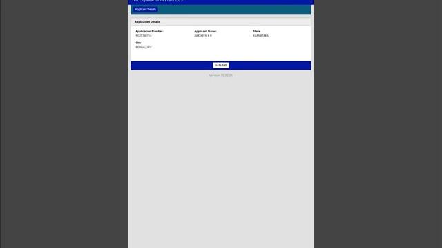 A lucky person got succus with application window for choosing the exam city#neetpg#inicet#response A lucky person got succus with application window for choosing the exam city#neetpg#inicet#response