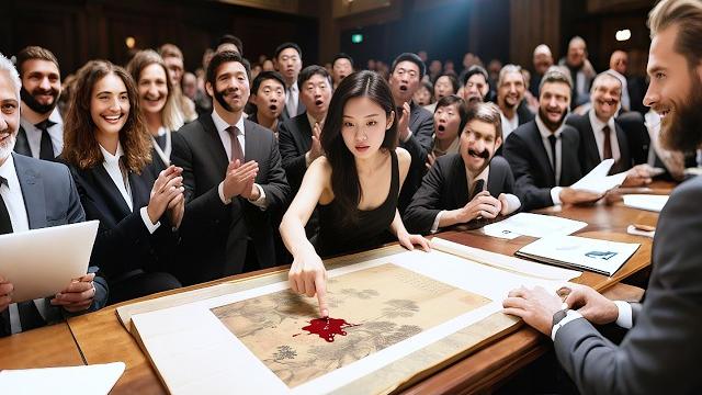 A painting that no one could repair was restored by cinderella in one move, earning 100 million A painting that no one could repair was restored by cinderella in one move, earning 100 million