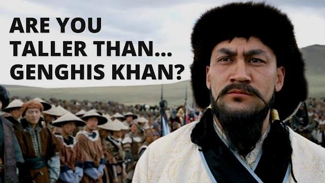 How tall was genghis khan irl? #shorts How tall was genghis khan irl? #shorts