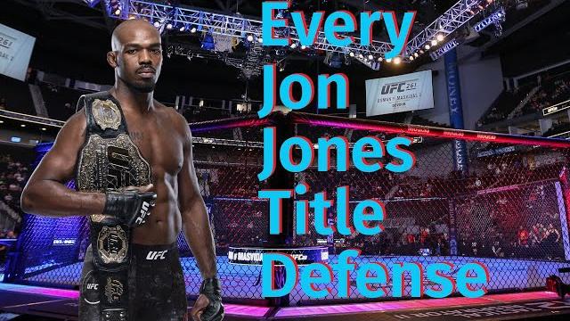 Every jon "bones" jones title defense Every jon "bones" jones title defense