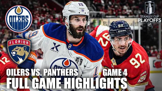 Stanley cup final game 4: edmonton oilers vs. florida panthers | full game highlights | espn nhl Stanley cup final game 4: edmonton oilers vs. florida panthers | full game highlights | espn nhl
