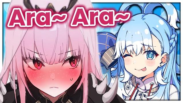 Kobo finally made calli say the ara ara word... Kobo finally made calli say the ara ara word...