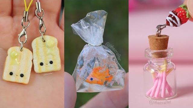7 polymer clay + resin miniature diys | tutorial compilation 7 polymer clay + resin miniature diys | tutorial compilation